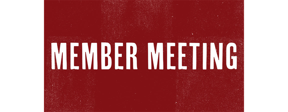 November Monthly Member Meeting - November 12, 2024